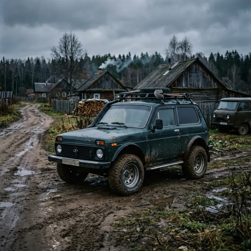 Как выглядит отрицательный вылет диска (ET) на автомобиле: колеса сильно выпирают из арок